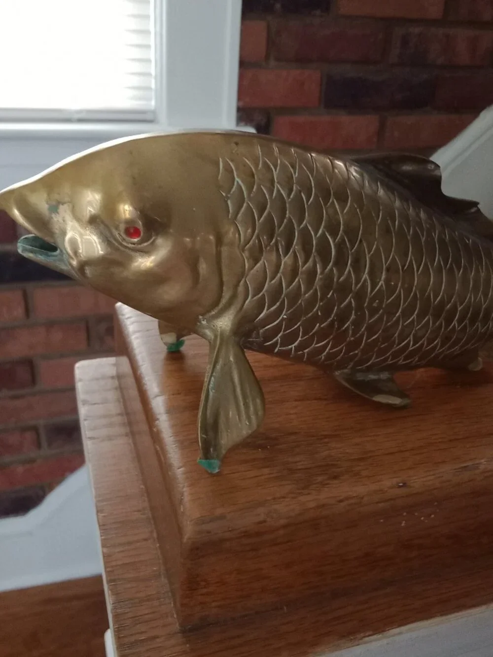 Brass Fish Sculpture